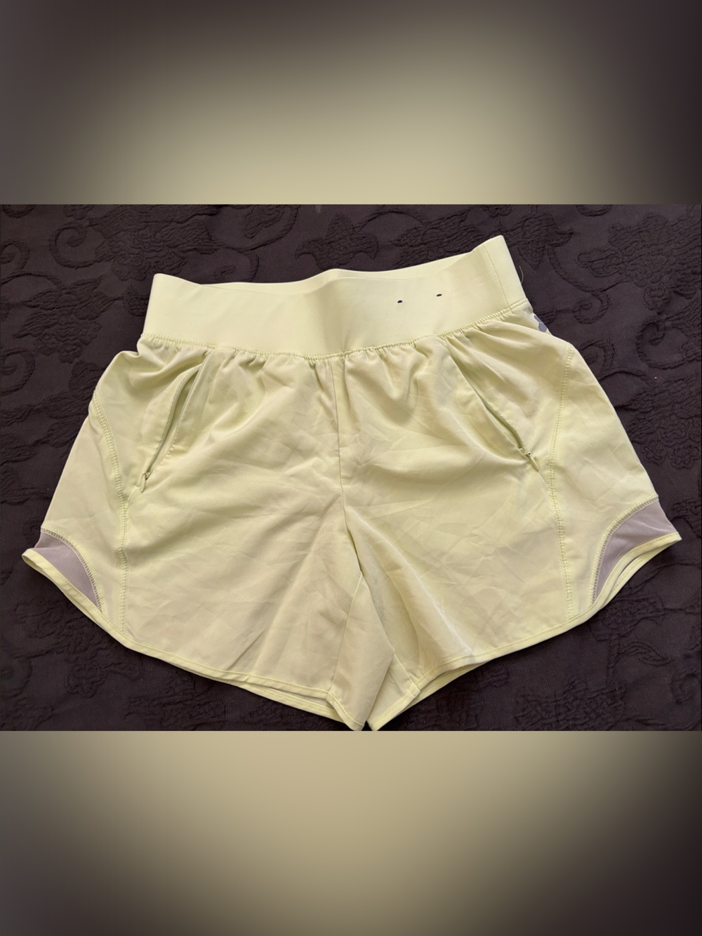 tek gear Light Yellow Women's Athletic Shorts